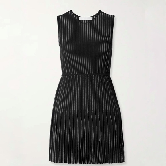 NWT Dion Lee Knit Lustrate Godet Pleat Mini Dress - Picture 2 of 10